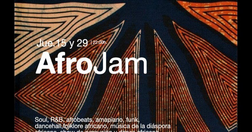 Afrojam en Café Berlín