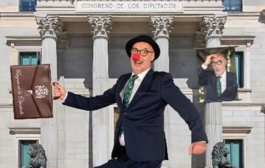 Felisuco (Félix Álvarez) en Móstoles - Un payaso en el Congreso
