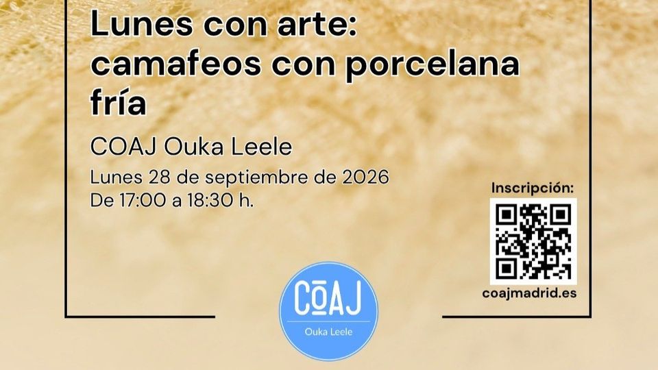 Taller de camafeos de porcelana fría