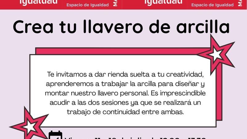 Crea tu llavero de arcilla
