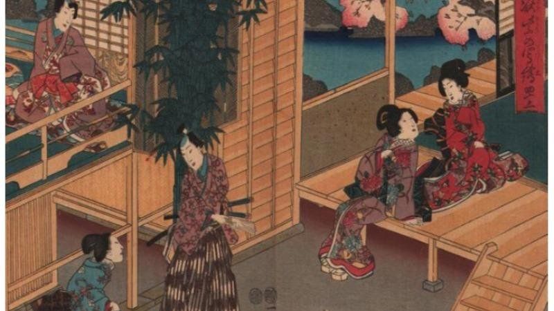Exposición de Grabados “Estampas del Príncipe Genji”