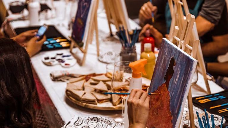 Sip & Paint en Soho Art Madrid