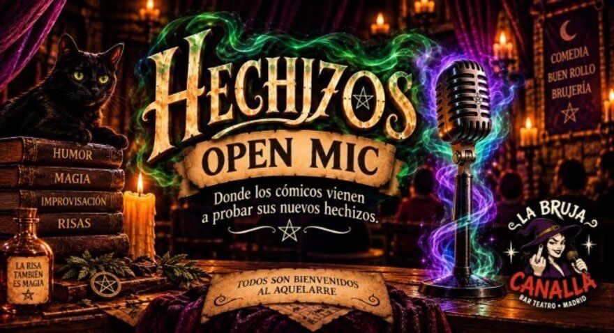 Hechizos Open Mic