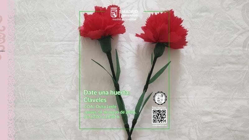 Date una Huerta: Especial San Isidro, rosquillas y claveles reciclados.