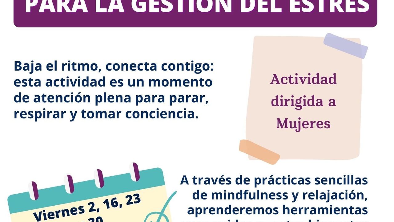 Mindfulness y relajación para la gestión del estrés