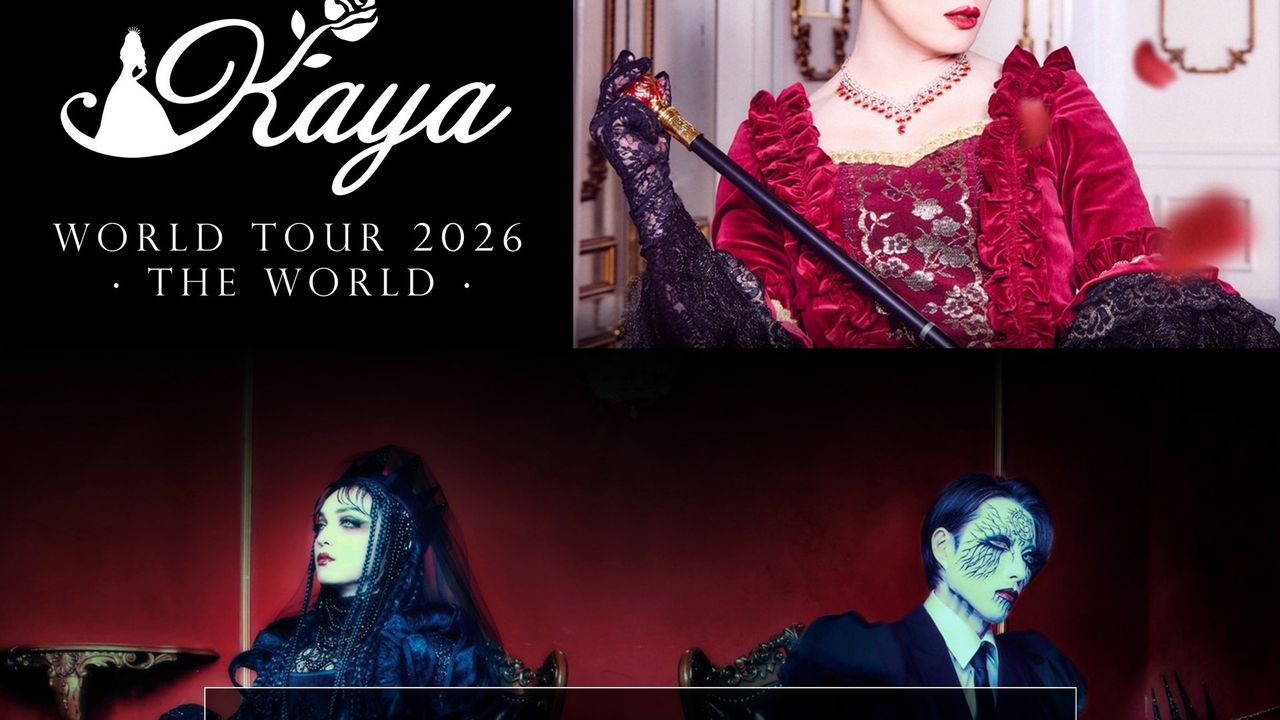 Kaya WORLD TOUR 2026 – THE WORLD – in EUROPE ＆Schwarz Stein EUROPE TOUR – Perfect Garden –