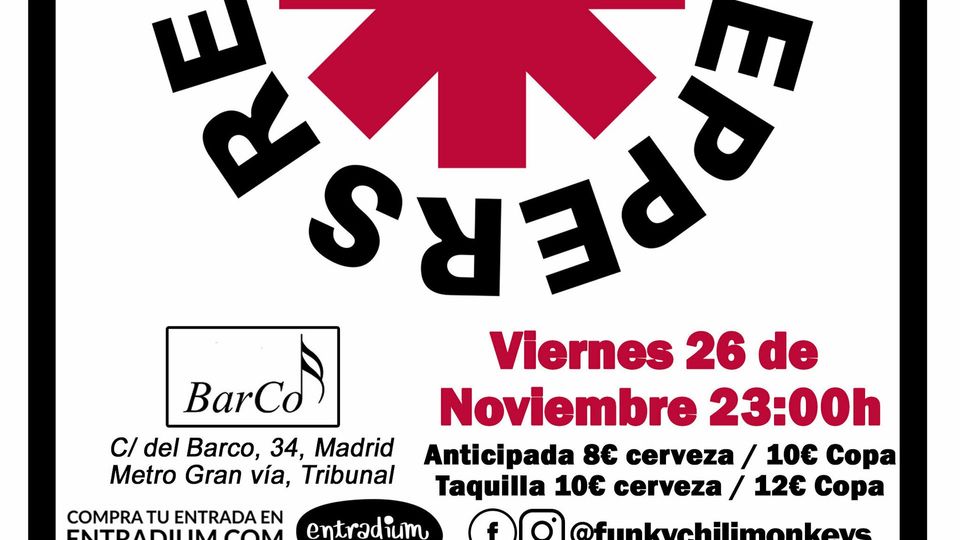 Funky Monks Tributo RED HOT CHILI PEPPERS+ Country Hays (American folk rock)