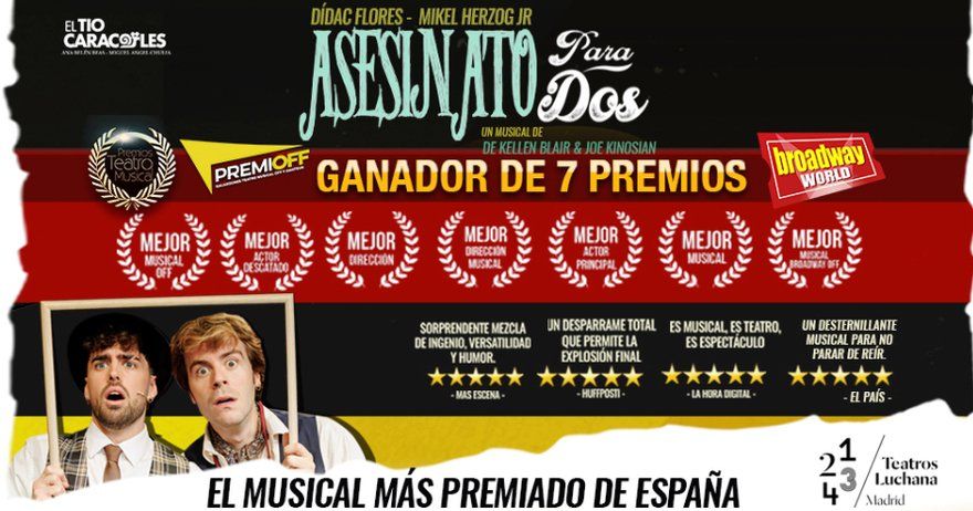 Asesinato para dos, en Madrid