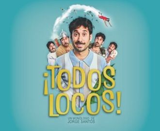 ¡Todos Locos! Un monólogo sobre salud mental de Jorge Santos