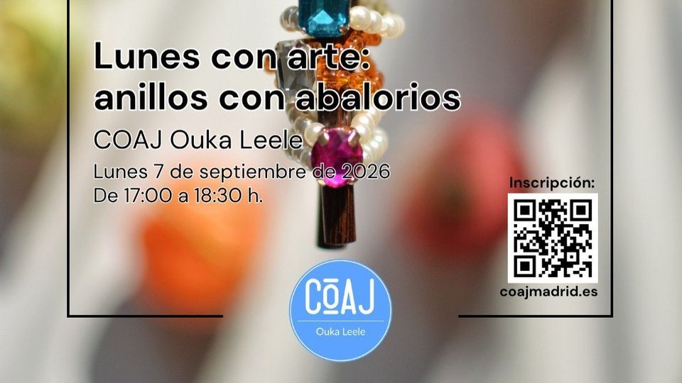Anillos con abalorios
