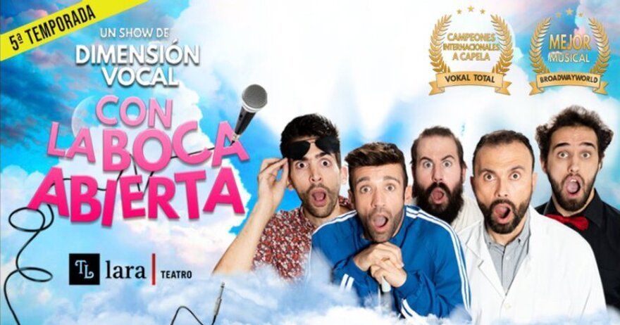 Con la boca abierta - Dimensión Vocal