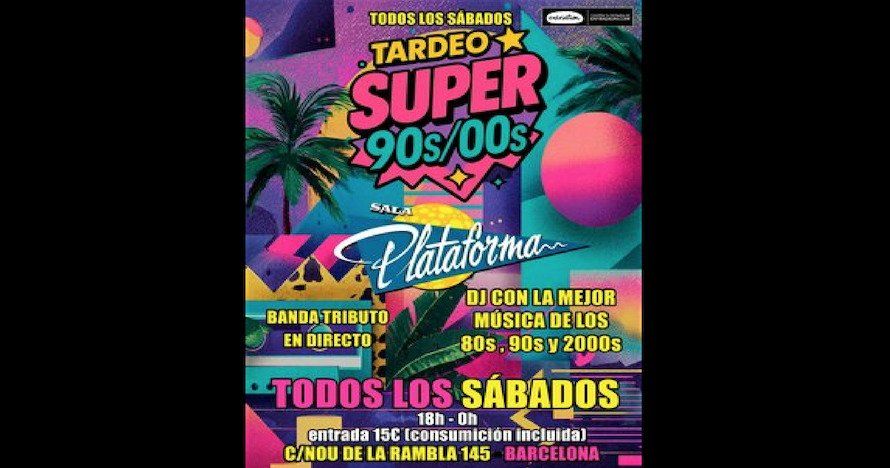 Tardeo 90s - El viaje a los noventa que Madrid necesitaba