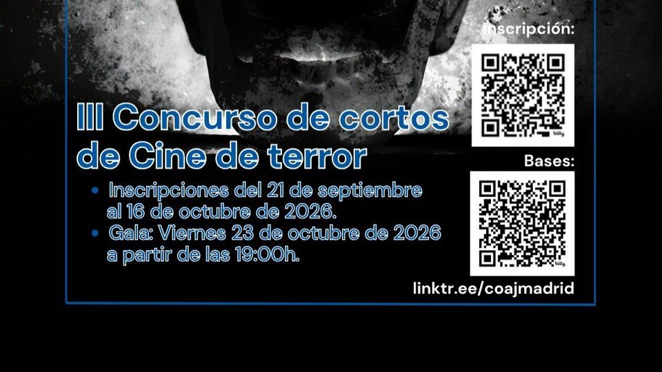 III Edición "Arganzuela En Corto" Festival De Cine De Terror