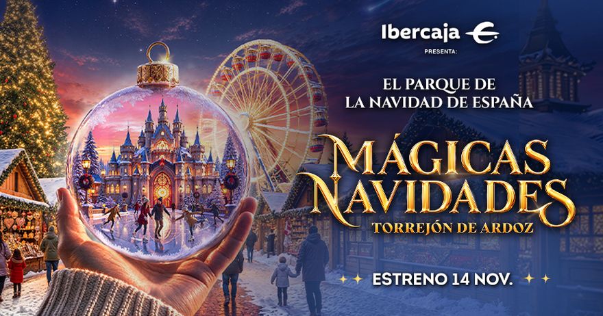 Entrada al parque Mágicas Navidades + Ice Festival 2026