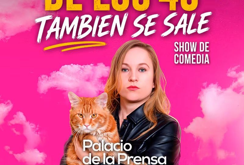 De los 40 También se sale. Show de comedia de Bianca Kovacs