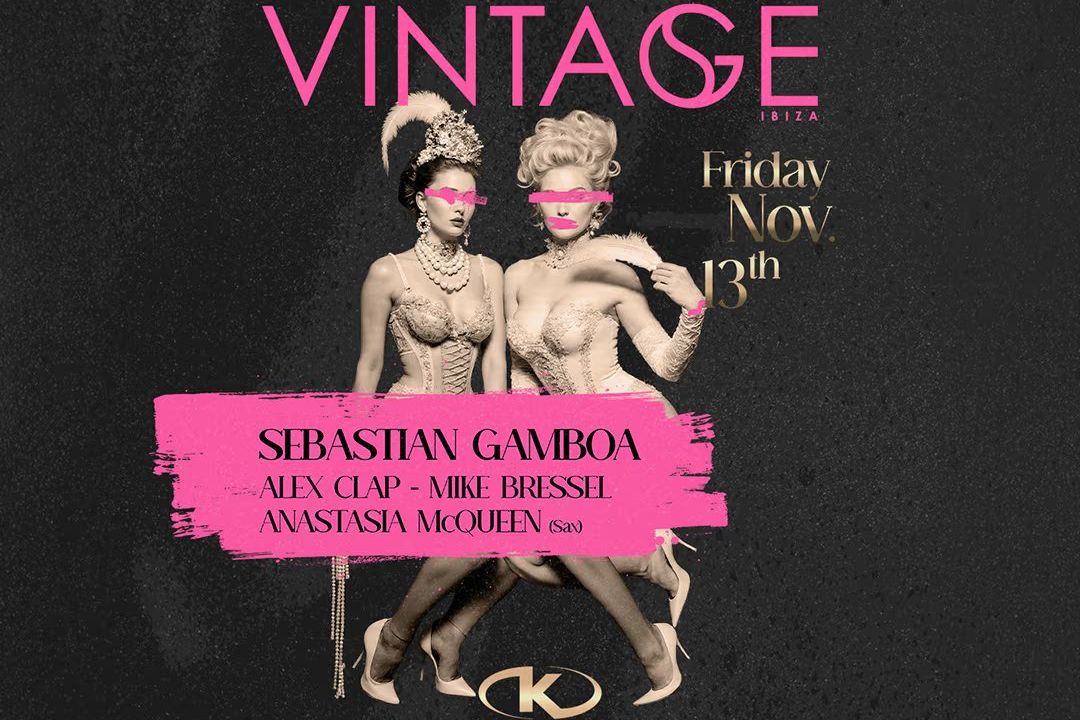 VINTAGE con Sebastian Gamboa en Teatro Kapital