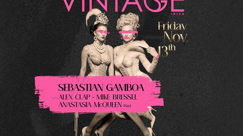 VINTAGE con Sebastian Gamboa en Teatro Kapital