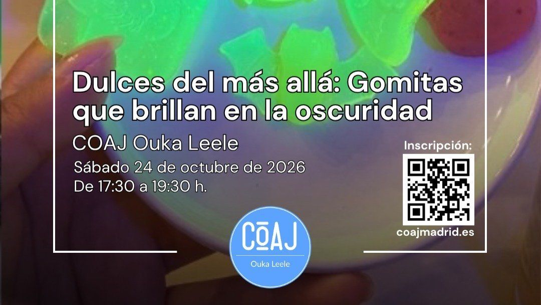 Dulces del más allá: Gomitas que brillan en la oscuridad
