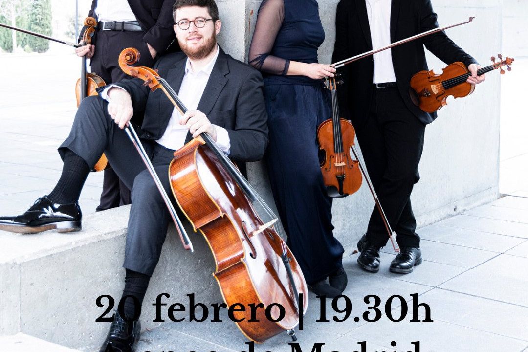 Salón del Ateneo: Cuarteto Iberia - 'Música en tránsito: el cuarteto como destino'