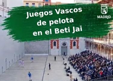 Exhibición de Juegos de Pelota Vasca en el Frontón Betijai 2026