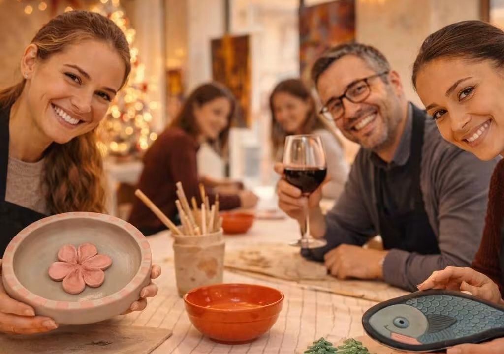 Crea tu propia pieza: experiencia de cerámica creativa