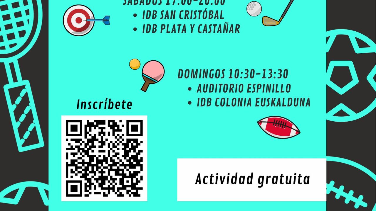 Dinamización en espacios deportivos - Deporte en la Calle - Distrito de Villaverde