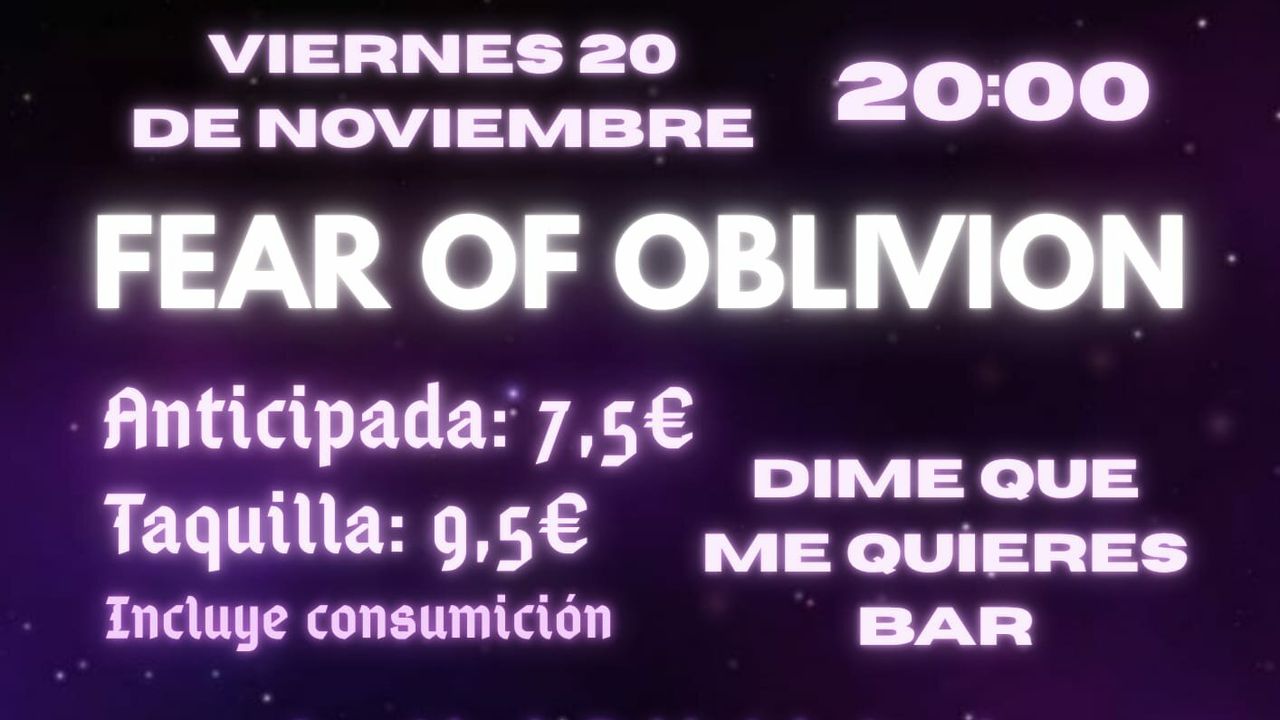 Fear of Oblivion