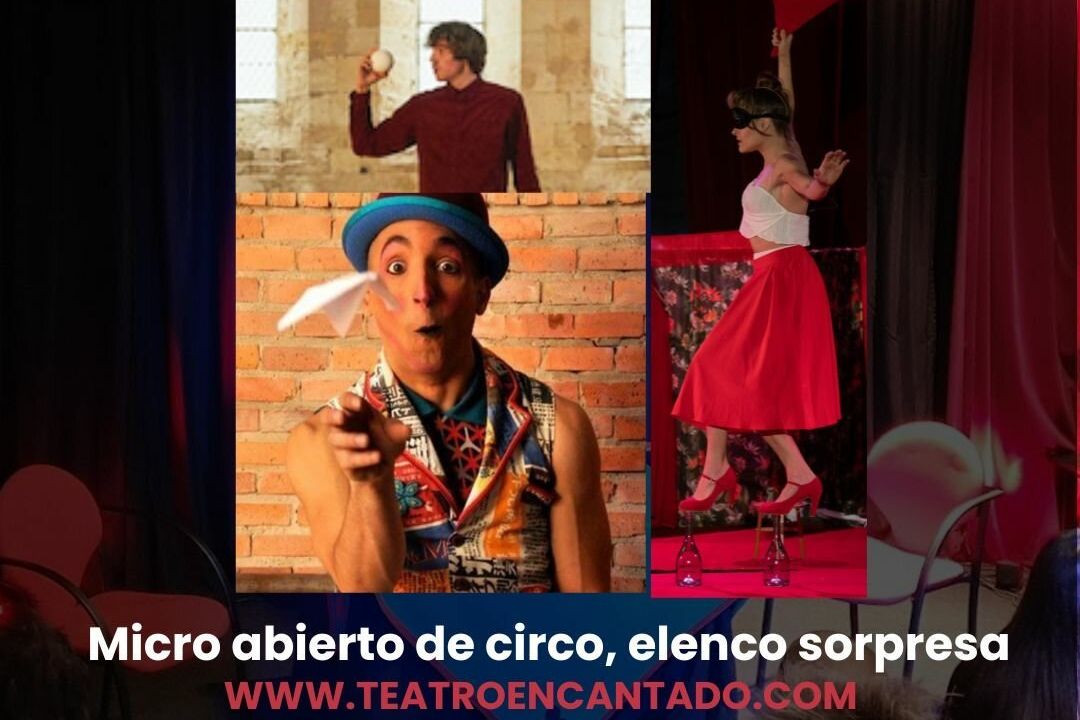Gala micro abierto - Circo de Cerca