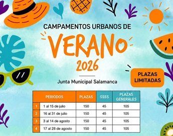 Campamento urbano de verano 2026