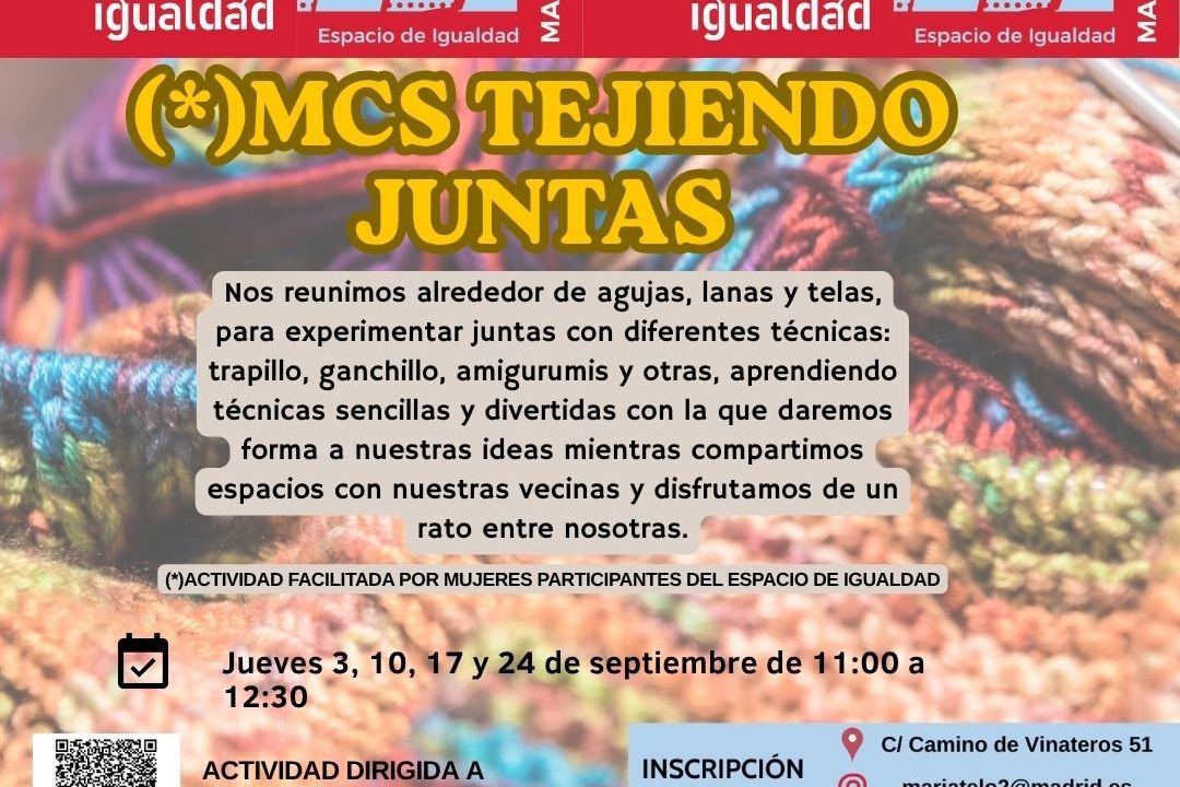 Tejiendo juntas [Mujeres Compartiendo Sabiduría]
