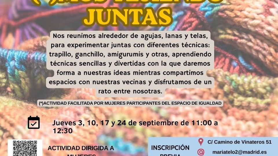Tejiendo juntas [Mujeres Compartiendo Sabiduría]