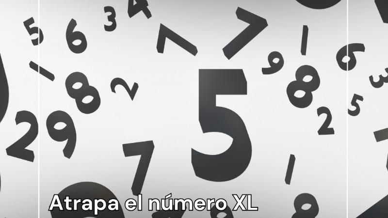Atrapa el número XL