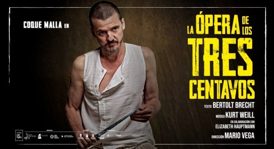 La ópera de los tres centavos, con Coque Malla
