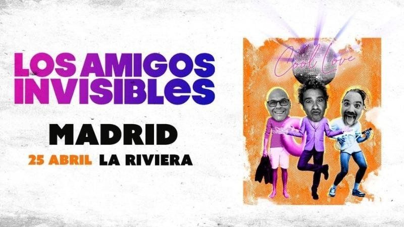 Los Amigos Invisibles - Cool Love World Tour 2023