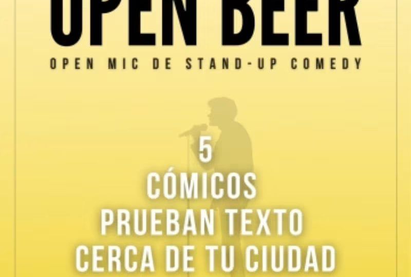 OPEN BEER - Cómicos probando sus mierdas