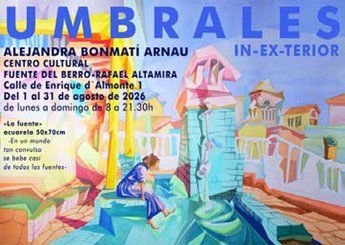 Exposición de acuarelas Umbrales In-Ex-Terior