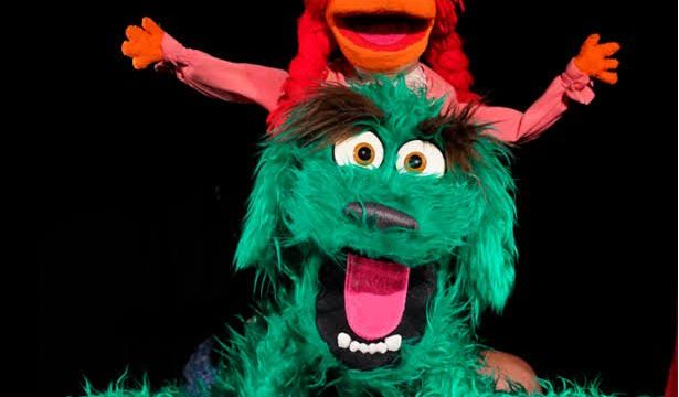 ¡Guau! El perro verde