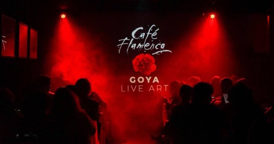 Café Flamenco Goya Live Art