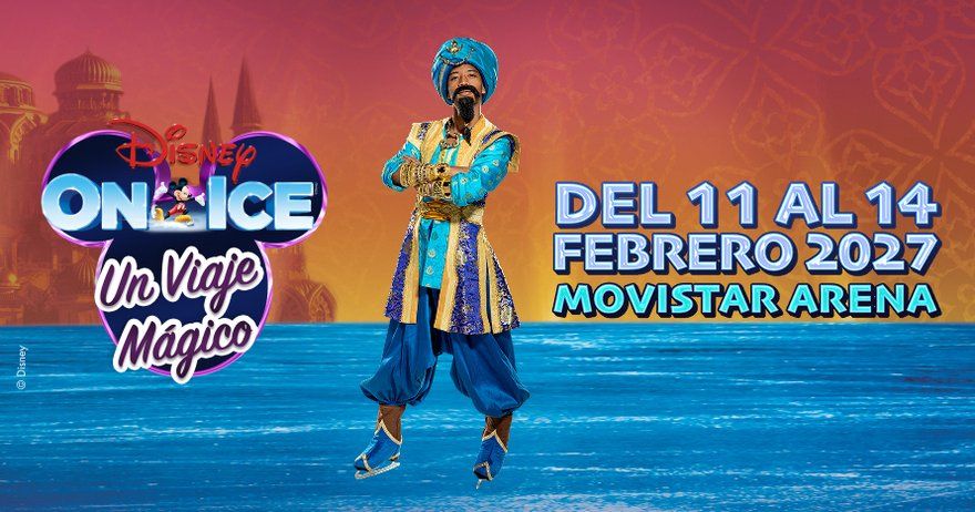 Disney On Ice: Un viaje mágico, en Madrid 2027