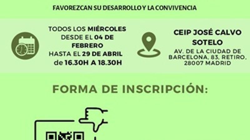 Curso de formación a familias de primaria