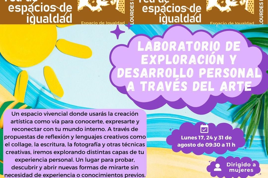 Laboratorio de exploración y desarrollo personal a través del arte
