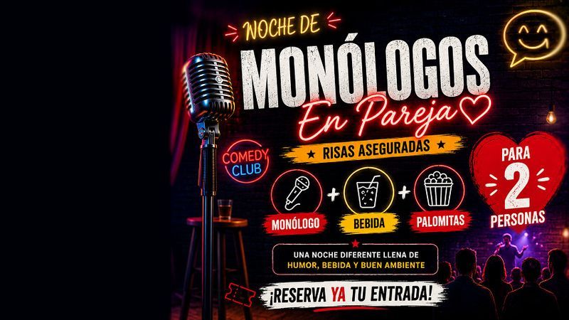 Noche de monólogos en Pareja