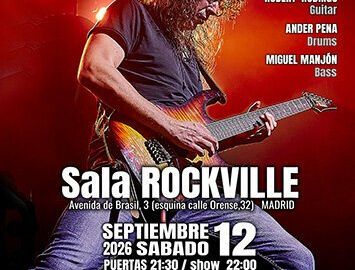ROBERT RODRIGO BAND (Sala ROCKVILLE, MADRID)