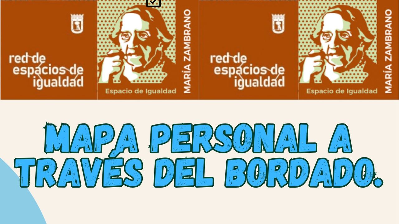 Mapa personal a través del bordado