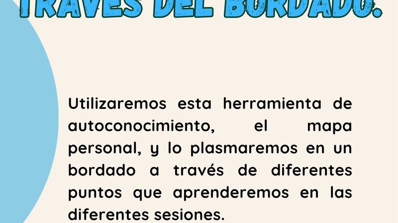 Mapa personal a través del bordado