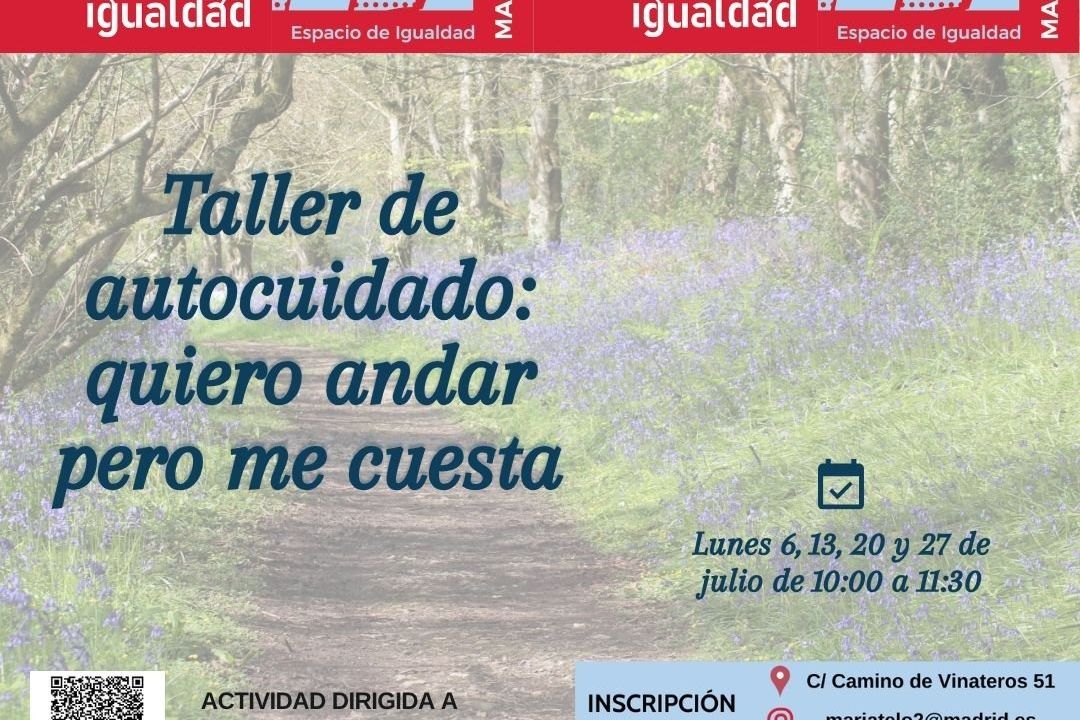 Autocuidado: quiero andar pero me cuesta