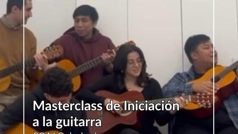 Masterclass de Iniciación a la Guitarra