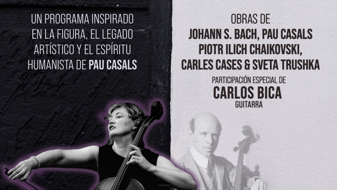 Sveta Trushka, violonchelo: un homenaje musical a Pau Casals