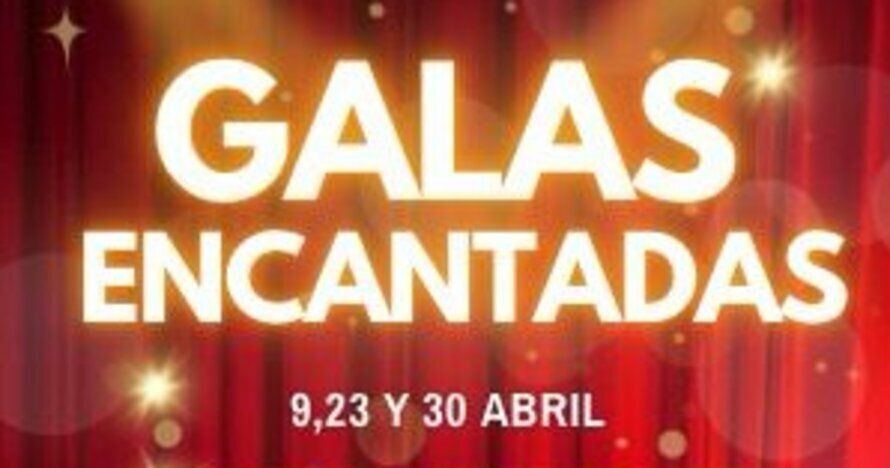 Galas Encantadas de Magia de cerca