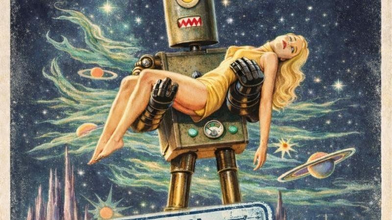Exposición Robots Retrofuturistas